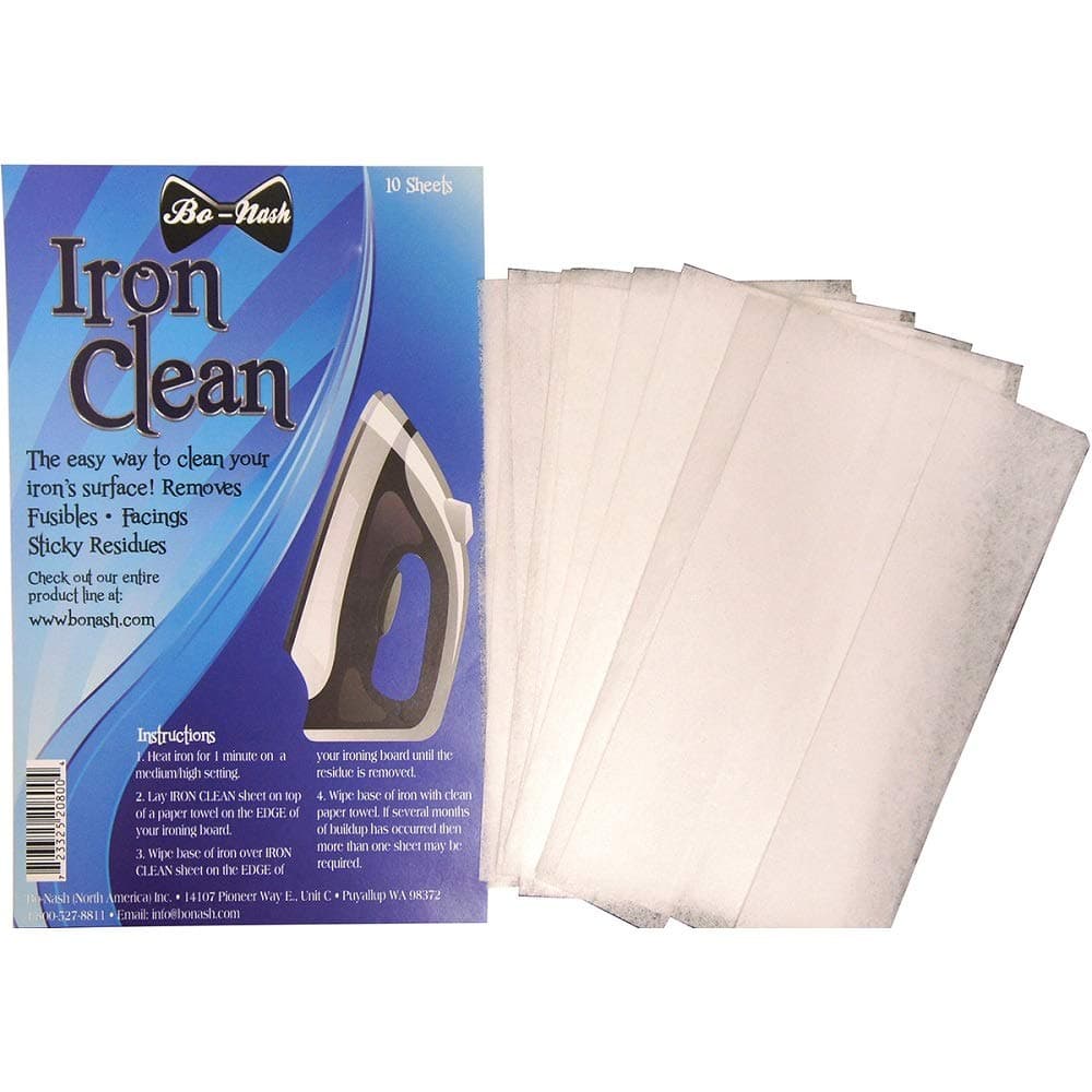 Bo-Nash Iron Clean Cleaning Cloths, 10-Pack