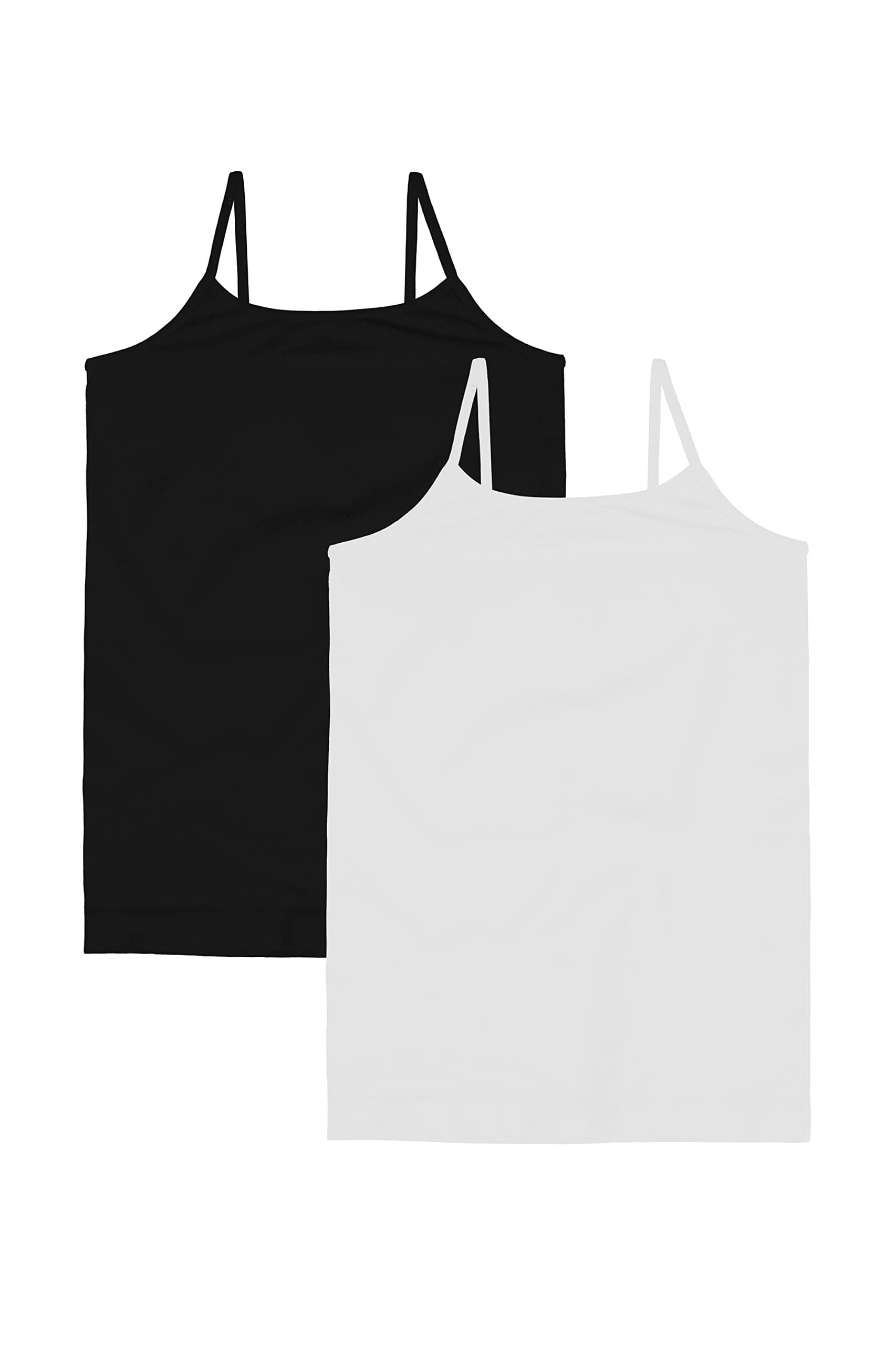 KurveGirl’s Sleeveless Tank Top – Stretch Undershirts Cami Camisole, UV Protective Fabric, Rated UPF 50+ (Made in USA)