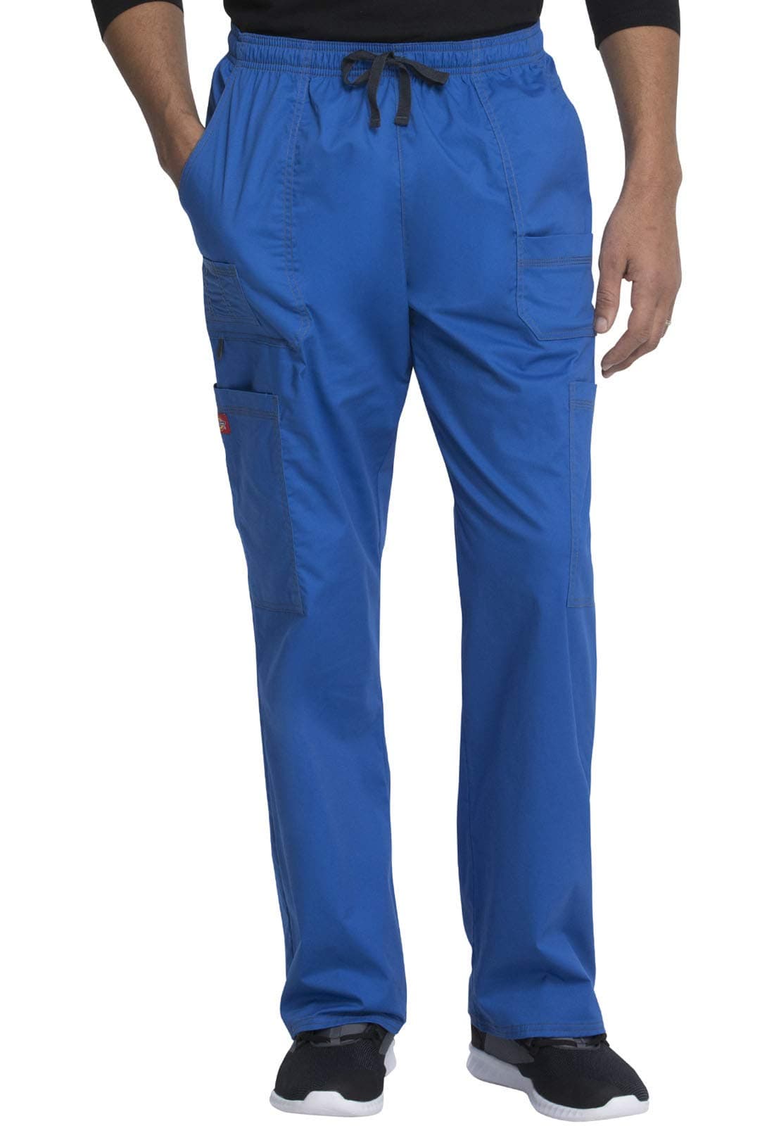 Dickies Men's Drawstring Cargo Scrubs Pant Medical