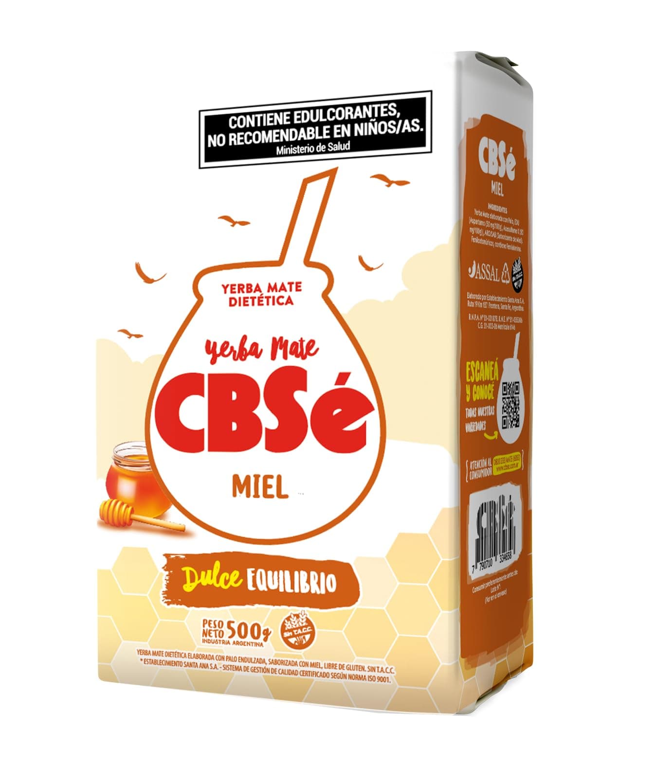 CBSE Yerba Mate Miel - Honey Mate 500g