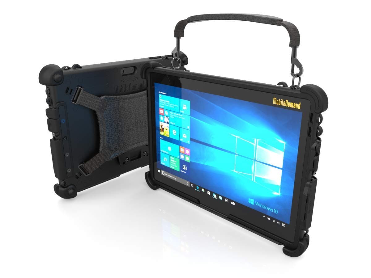 MobileDemand Military Drop-Tested Premium Rugged Case for Microsoft Surface Go, Black (8541542795)