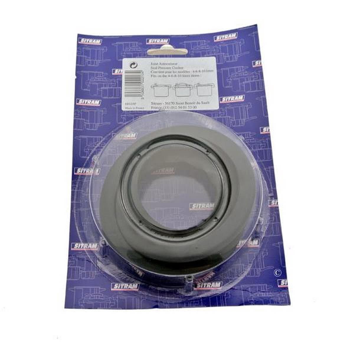 SitramSealing Ring for 4-6-8-10 L Sitram Sitraforza+, Mondo, Prima, Sitrasiena Pressure Cookers and 10 L Sitram Sitraforza Pressure Cooker