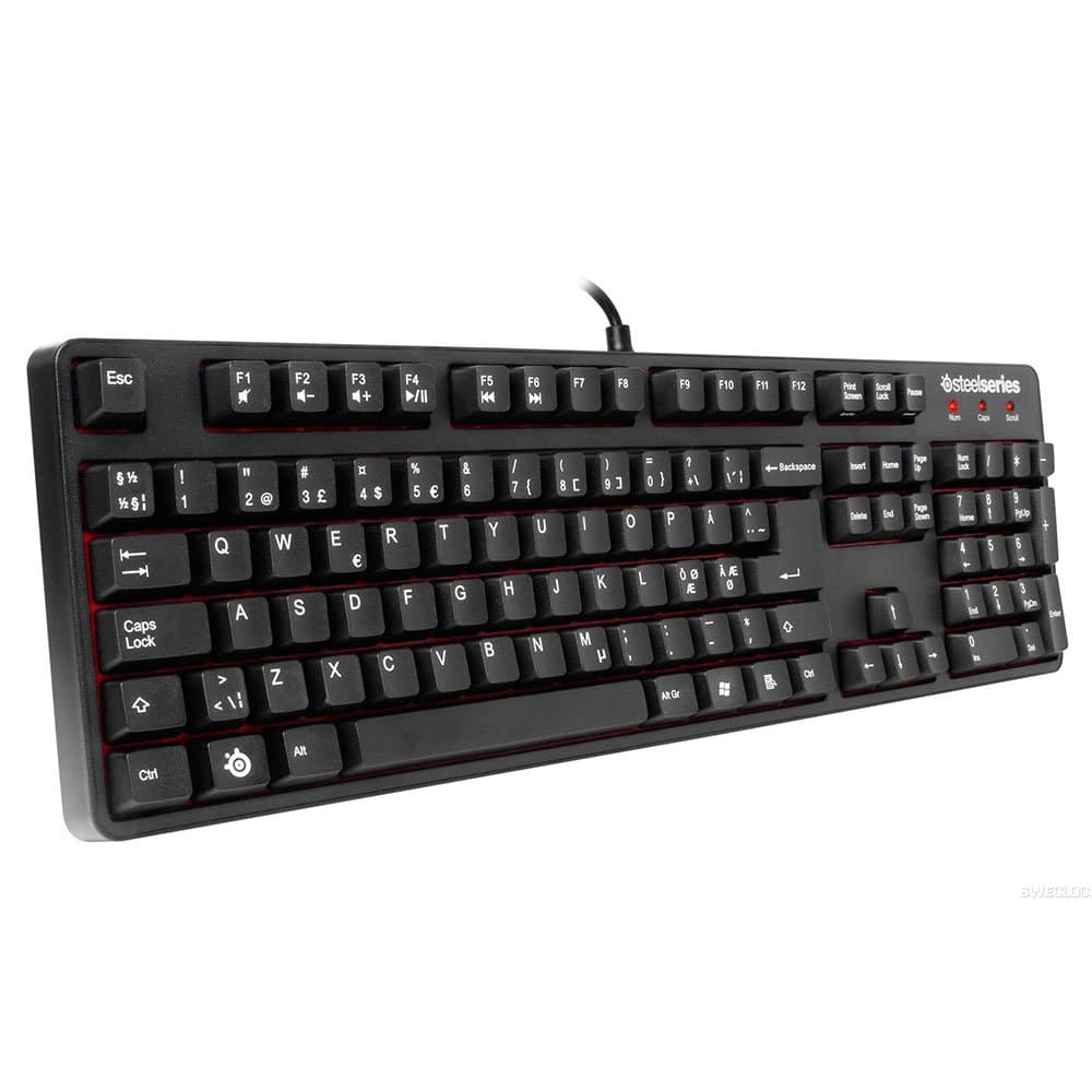 SteelSeries 6Gv2 Mechanical Gaming Keyboard - Red Cherry Switches Edition