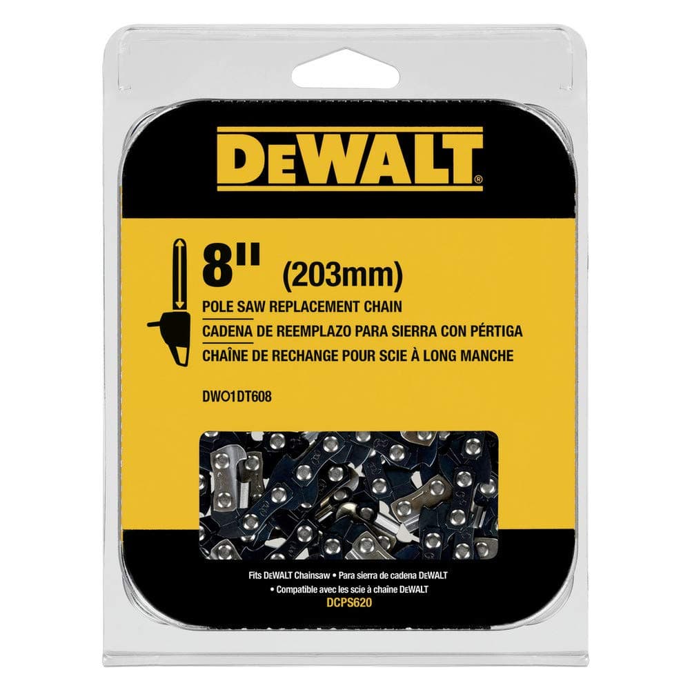 DEWALTDWO1DT608 8 in. Pole Saw Replacement Chain