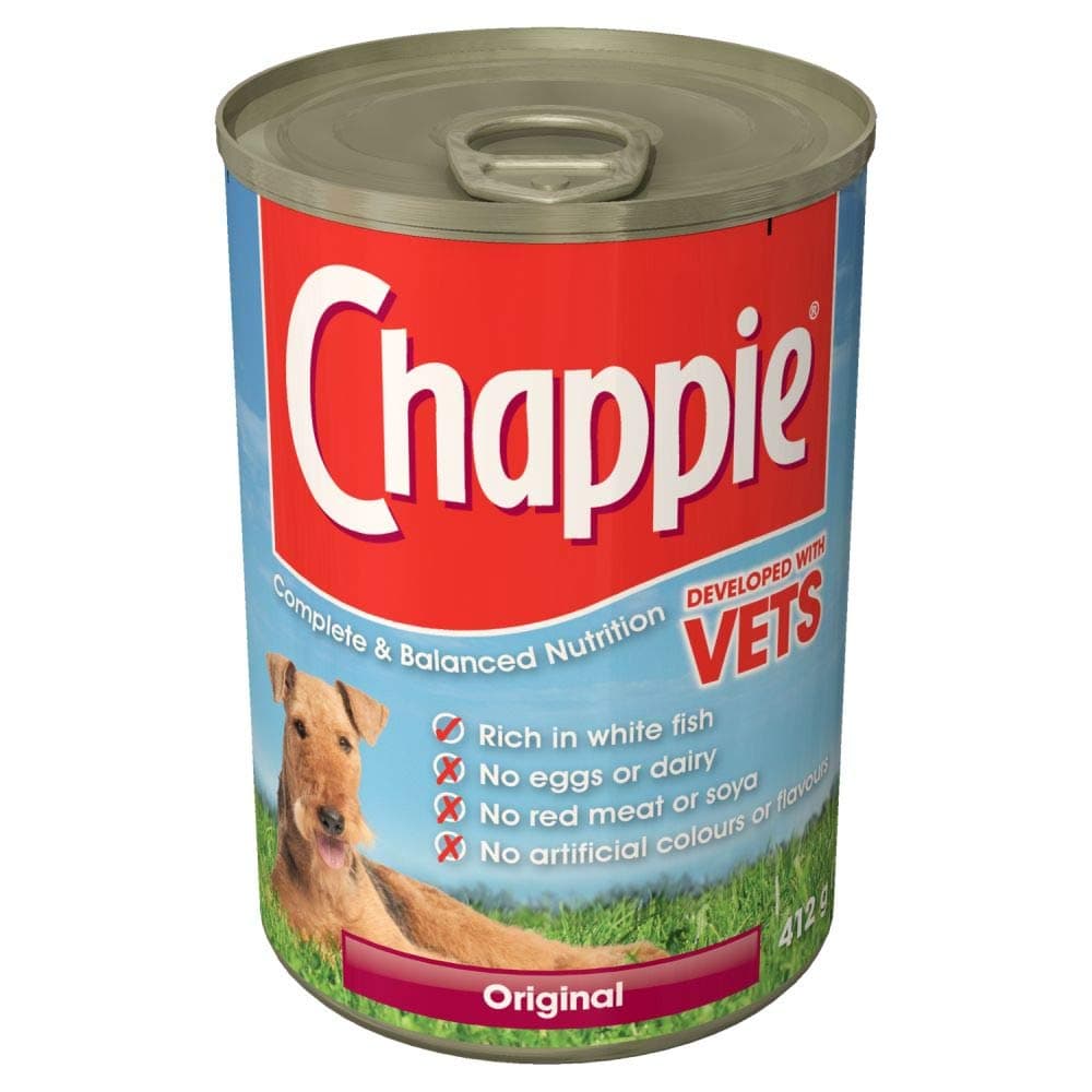 Mars Petfoods 160111/4064 Mars - Chappie Can Original - 412g - EU/UK,, Pack of 12