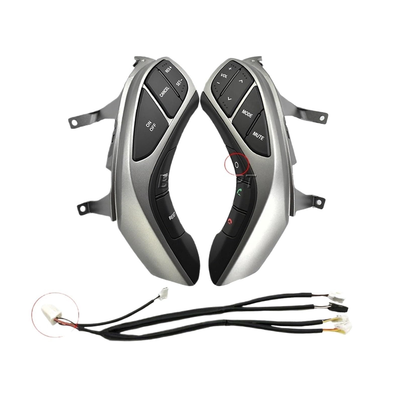 Wheel Speed Sensor Steering Wheel Button Fit for Hyundai Fit for Elantra 2012 2013 2014 2015 Year I30 Audio Cruise Control Car Switches ABS Wheel Speed Sensor Front