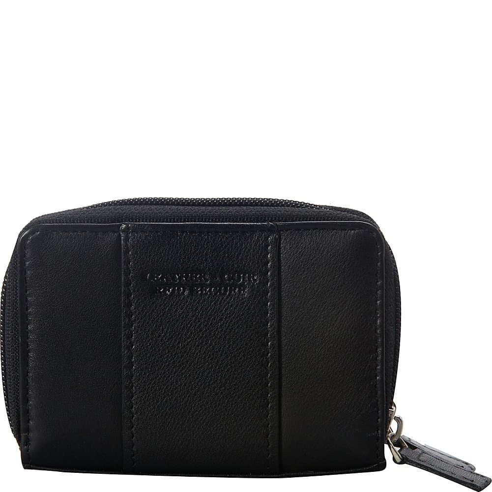 Mancini RFID Secure Accordion Credit Card Case, Leather Wallet