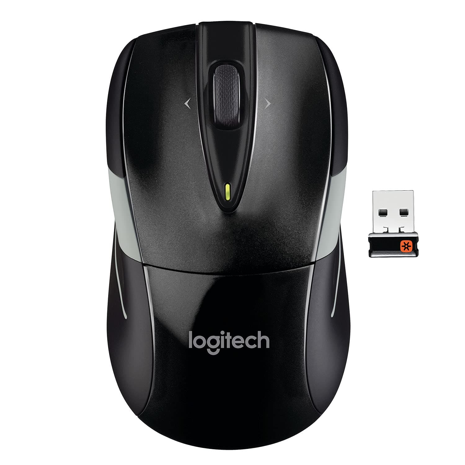 M525 Wireless Mouse, Black/Gray