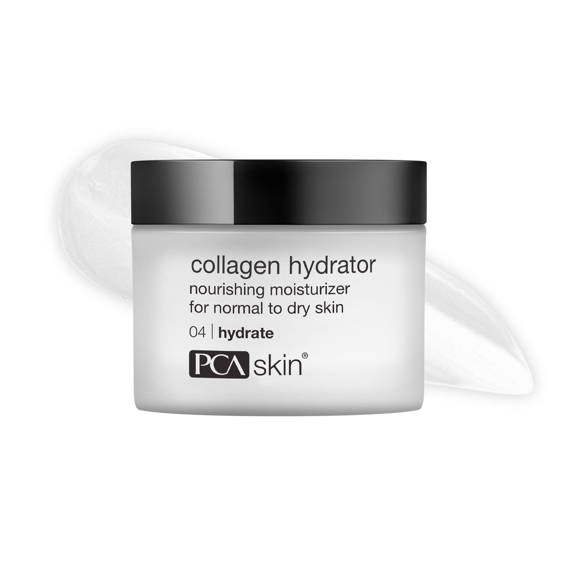 - PCA SKIN Hydrating Collagen Cream for Face, Collagen Hydrator Night Cream, Hydrates and Firms Dry Mature Skin, Made with Shea Butter, Olive Fruit Oil, and Sweet Almond Fruit Extract