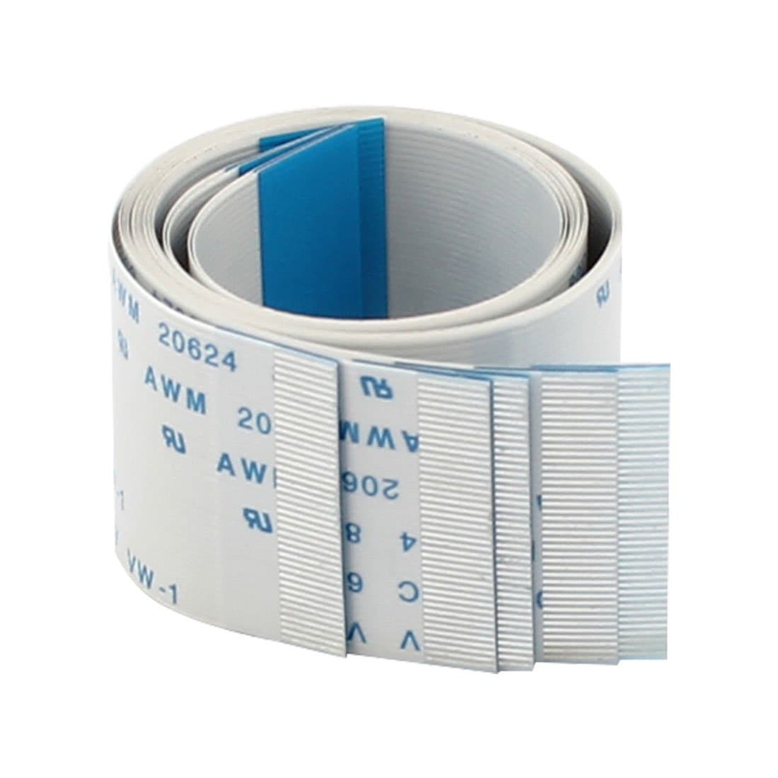 uxcell Forward Direction 40 Pin FFC FPC Ribbon Flat Cable 0.5mm x 300mm 5pcs