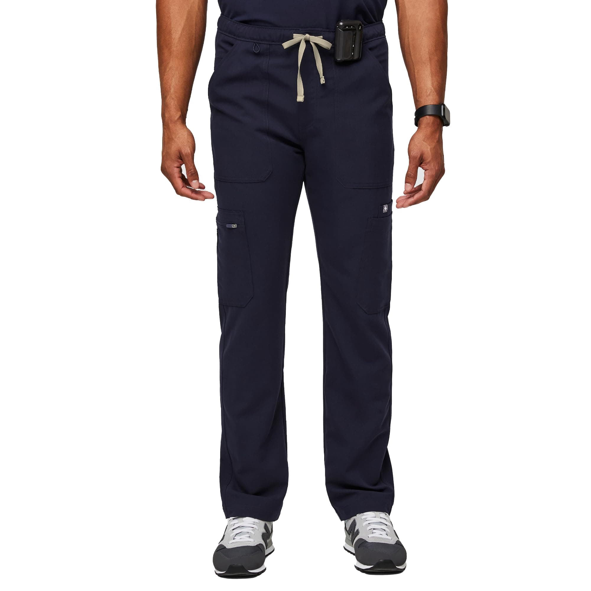 Cairo Cargo Scrub Pants for Men — Classic Straight Leg Fit, 9 Pockets, 4-Way Stretch, Anti-Wrinkle Men’s Scrub Pants