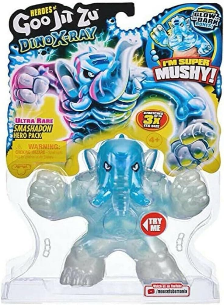 Heros of Goo Jit Zu Dino X-Ray Ultra Rare Smashadon Hero Pack