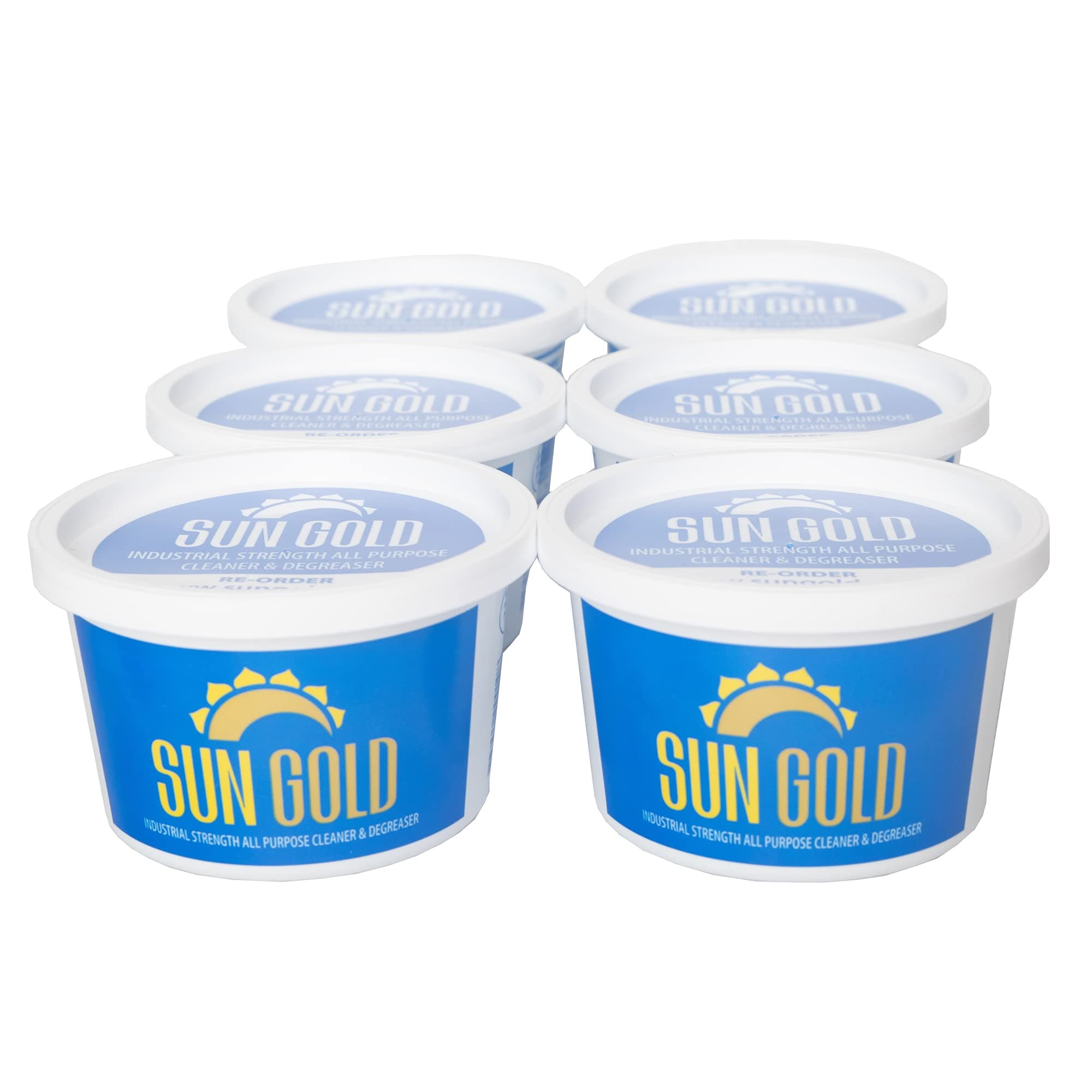 SUN GOLD - All Purpose Cleaner, Multi-Surface Cleaning Paste for Kitchens, Bathrooms and More, Biodegradable, Industrial-Strength Concentrate, NSF A-1 Rated (6 Pints)