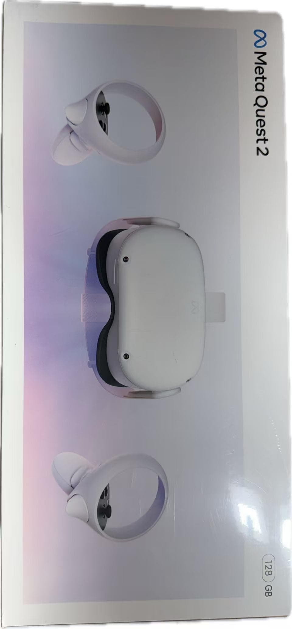 Oculus Quest 2 VR Headset 128GB Holiday Set - Advanced All-in-One Virtual Reality Headset Cover Set, White