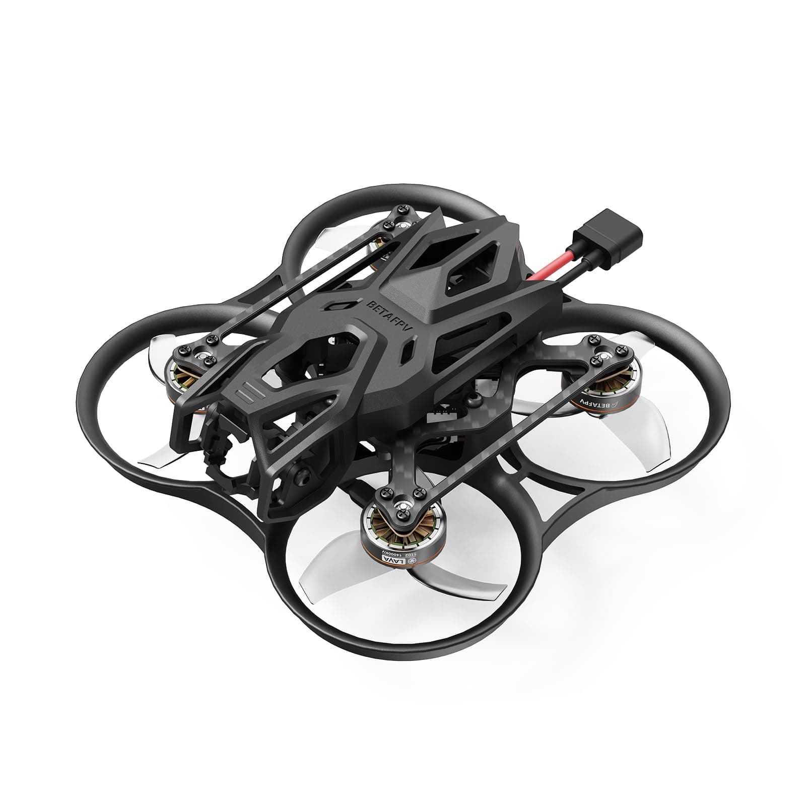 BETAFPV Pavo Femto Brushless Whoop Quadcopter, 2S Pocket Drone with HD VTX Bracket for DJI O4 Air Unit, F4 2-3S 20A FC, LAVA 1102|14000KV Motor, for Flying Smooth Aerial Photography Freestyle Flight