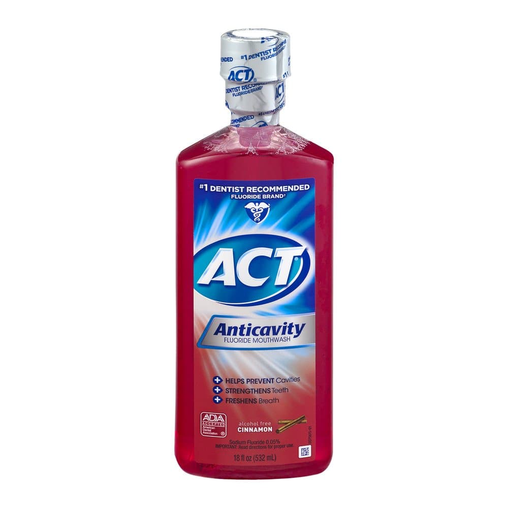 Anticavity Fluoride Mouthwash Cinnamon (Pack of 6)