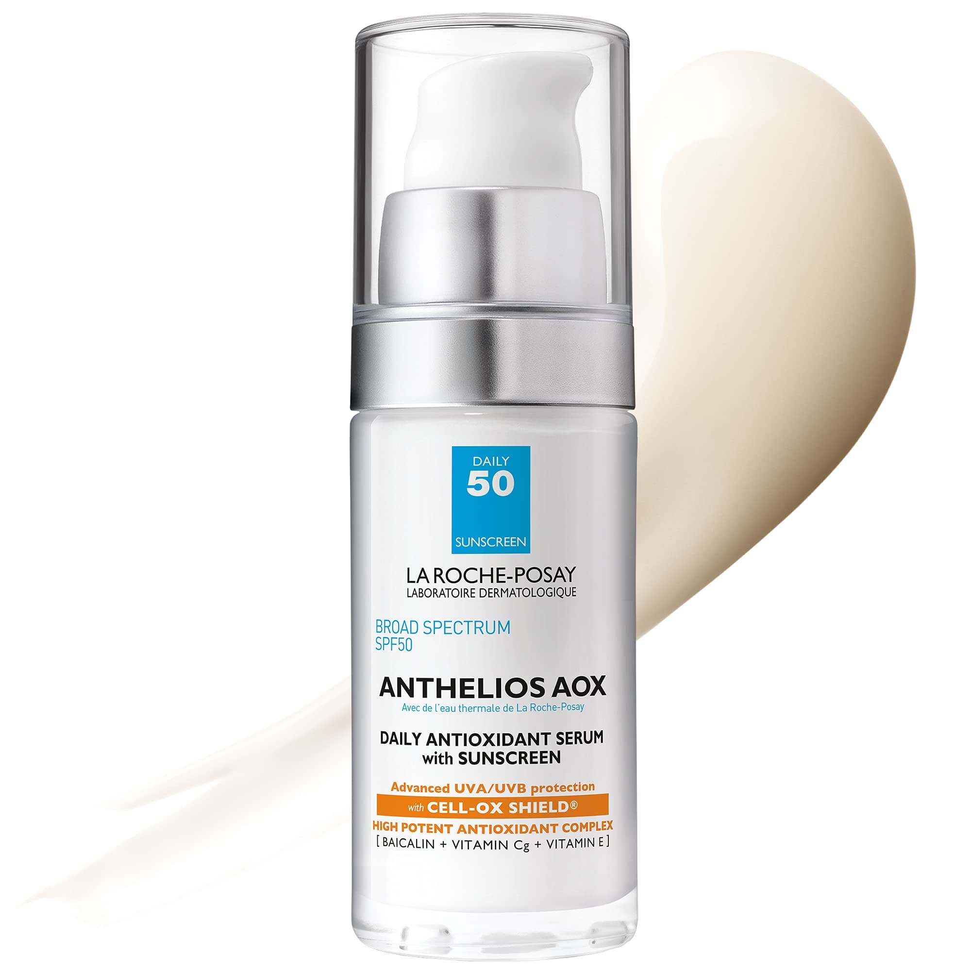 La Roche Posay Anthelios Antioxidant Serum with Sunscreen SPF 50 - 0.15 Pounds Serum