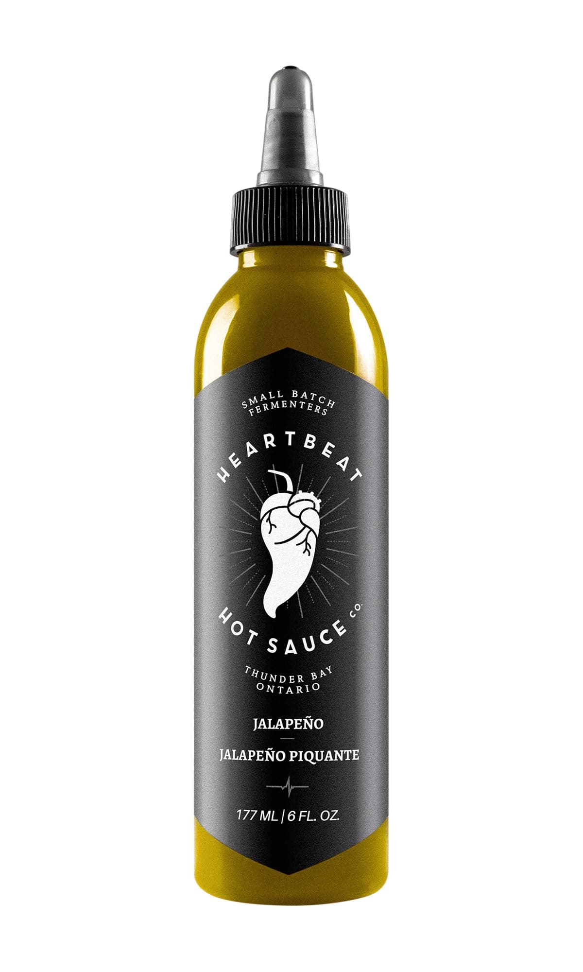 Heartbeat Hot Sauce, Jalapeno, 6 Ounce