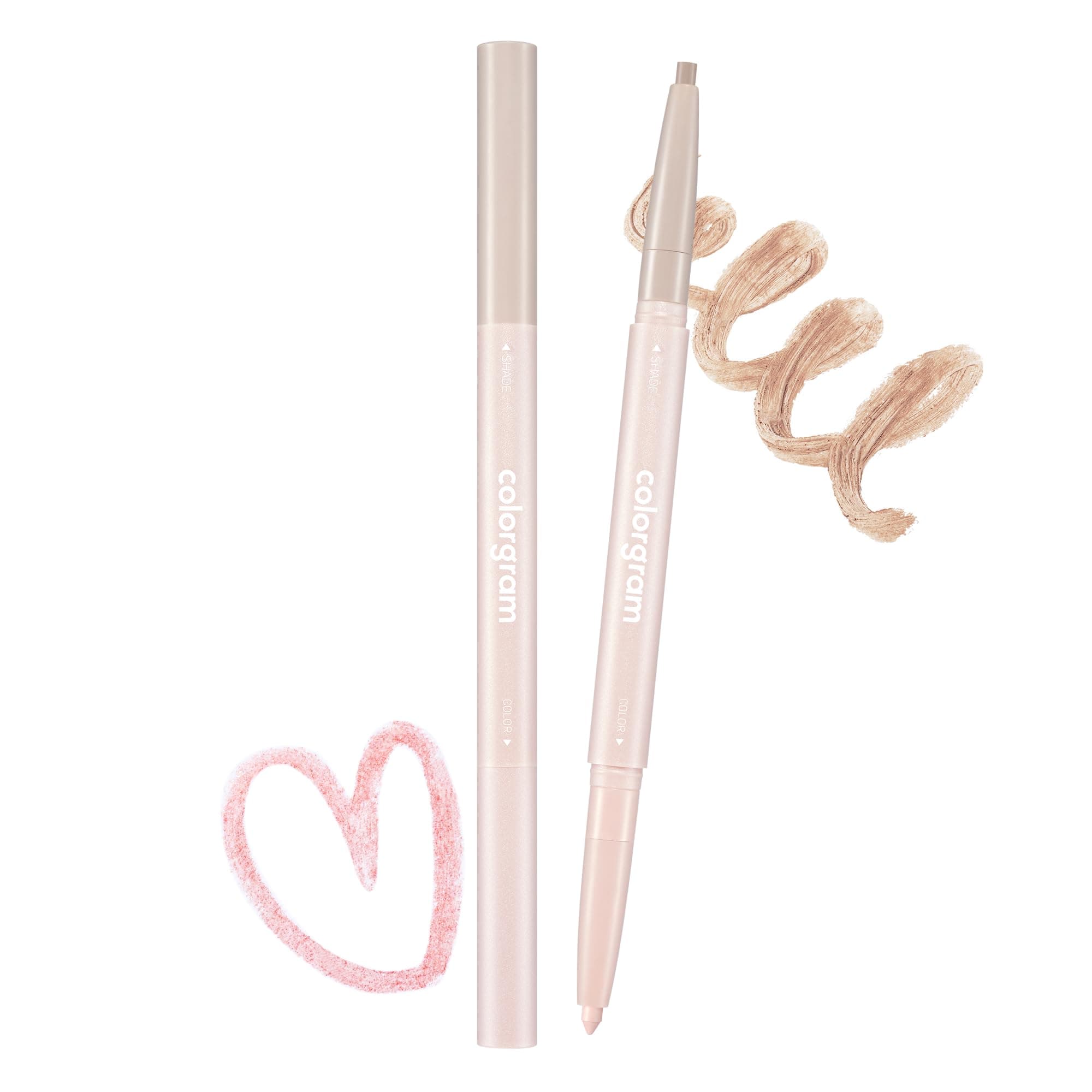 COLORGRAM All In One Agegyo Sal (eyeshadow bags) eye shadow makeup 3 colors - True Beauty K-Drama makeup, intense color with smooth texture, rich cream formula, 02 cool shades