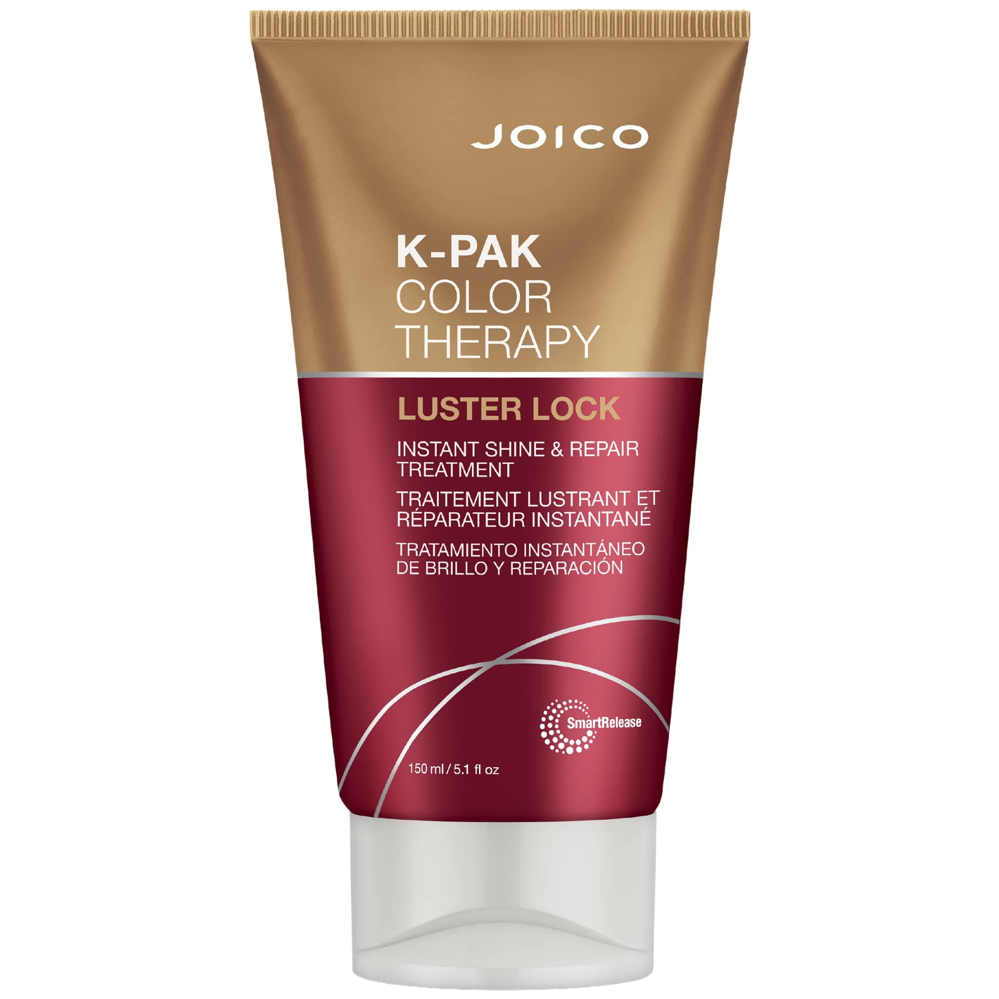 K-PAK Color Therapy Luster Lock Instant Shine & Repair Treatment | For Color-Treated Hair | Boost Color Vibrancy | Repair Breakage | With Keratin & Argan Oil