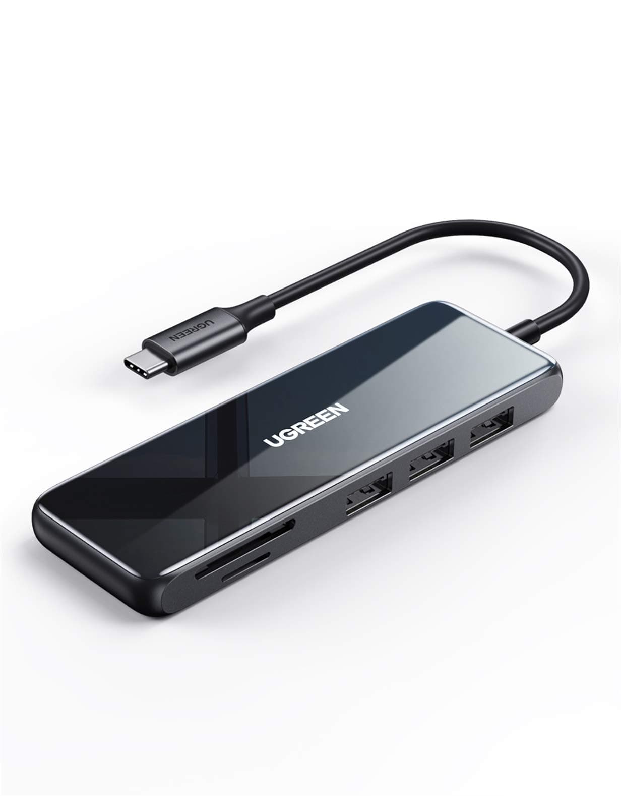 UGREEN USB C Hub 6-in-1, 4K 60Hz Type C to HDMI Adapter, Multiple Ports Hub with USB 3.0, SD TF Card Reader, Compatible for MacBook Pro/Air Samsung S22 Ultra Chromebook iPad Pro 2021/2020 iPad Air 5