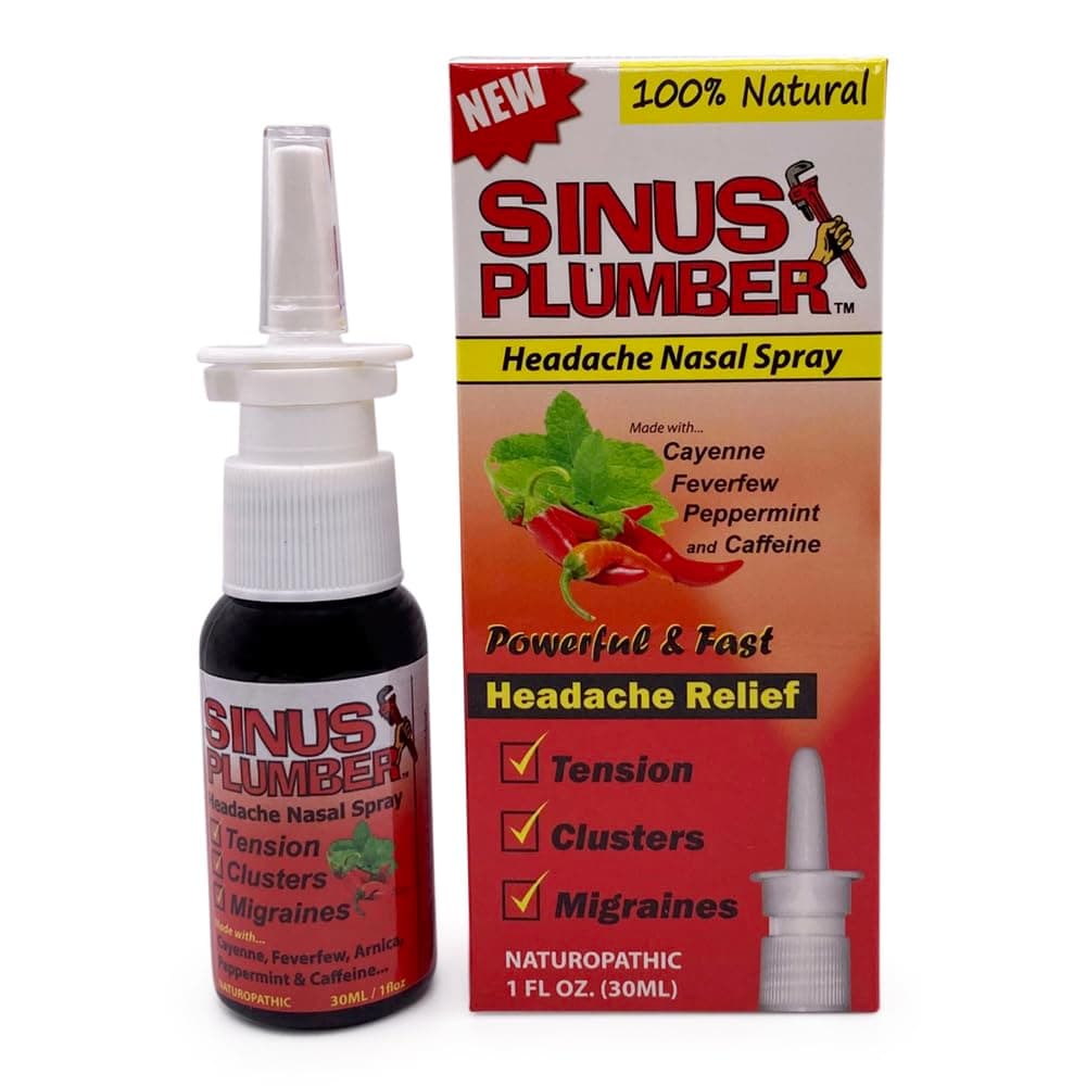 Sinus Plumber, Headache Nasal Spray, 0.68 fl oz