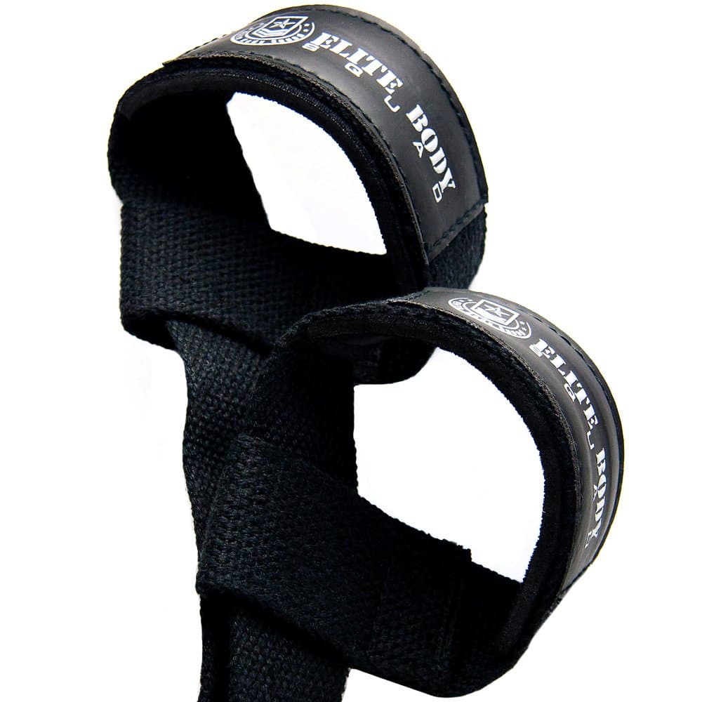 Elite Body Squad Pro Weight Lifting Straps Lifting Straps With Neoprene Padde...