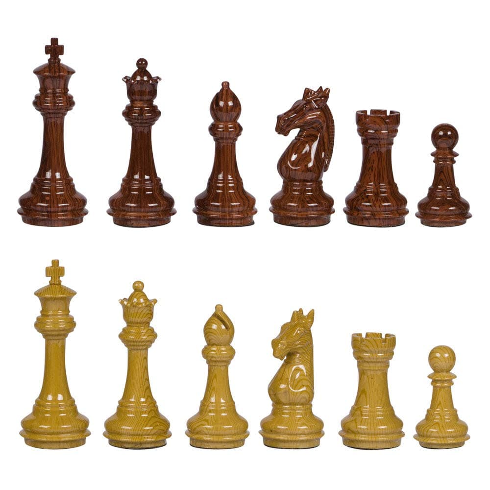 Sponsored Ad - Whittier High Polymer Weighted Chess Pieces with 3.75 Inch King and Extra Queens, Pieces Only, No Board