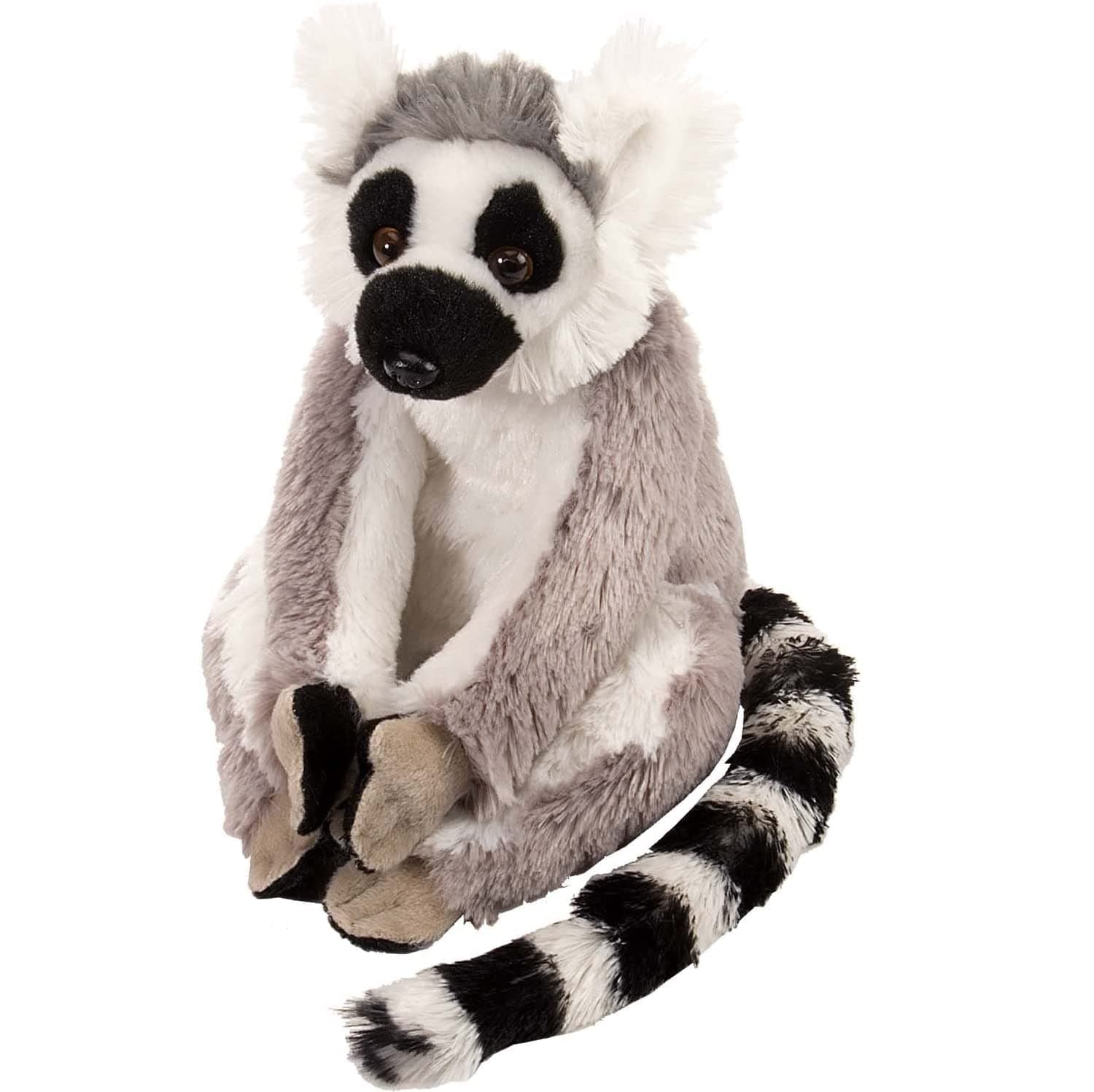 Wild Republic Ring Tailed Lemur Plush, Stuffed Animal, Plush Toy, Gifts for Kids, Cuddlekins 8 Inches