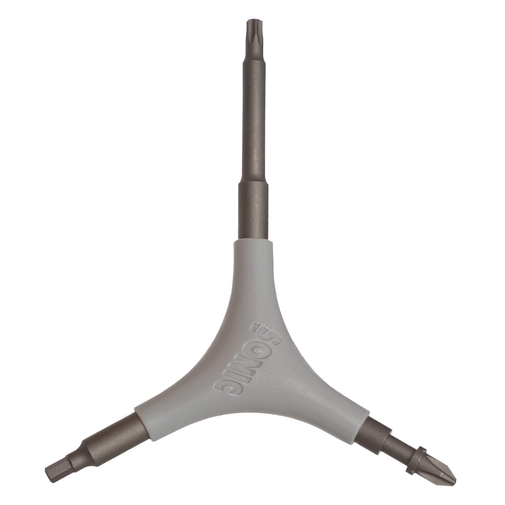 Pro Inline Skate Tool + T, Long T25 Torx for Powerslide triskate frame mounting bolts, 7 Tools, Rotate wheels, Remove bearings, Designed in USA