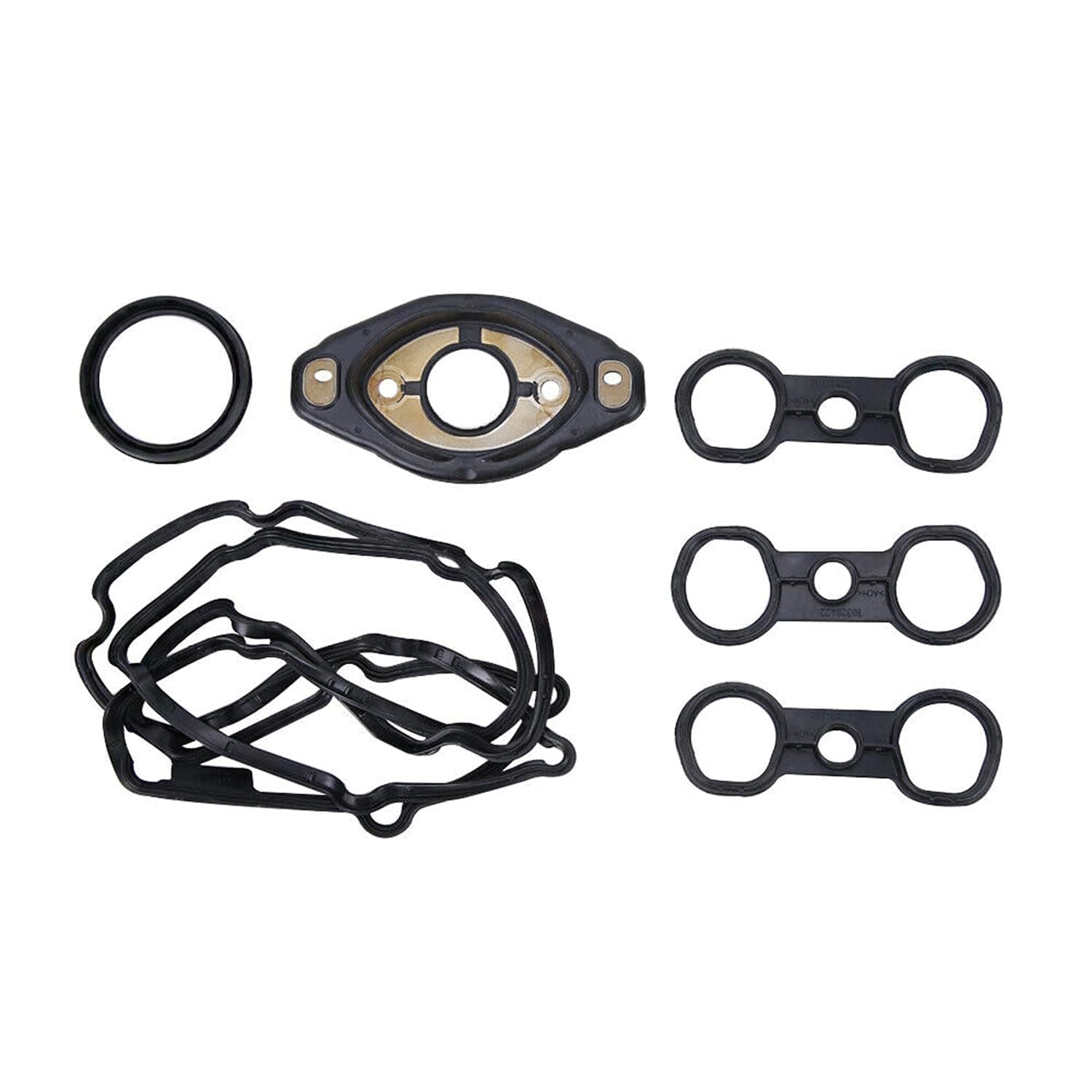 Ensun 11127552280 Camshaft Adjuster Eccentric Shaft Actuator Seal + 11127582245 Valve Cover Gasket