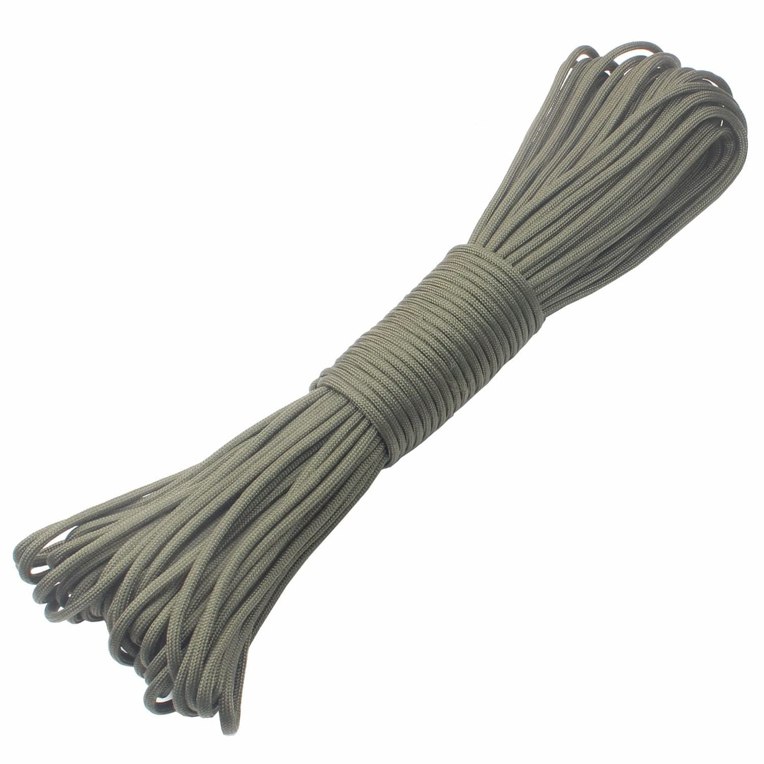 GeGeDa Paracord 9 Core 550 Parachute Cord Camping Rope 100FT (Army Green, 100feet)