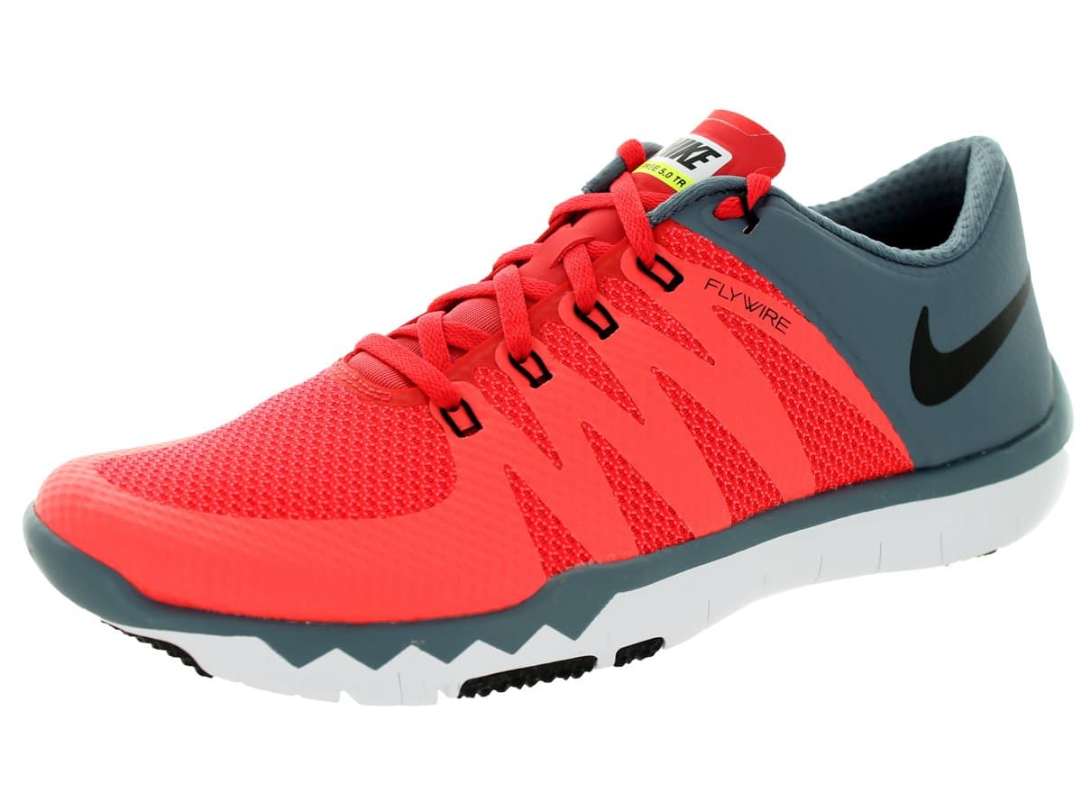 Nike Men's Free Trainer 5.0 V6 Daring Red/Black/Blue Graphite Running Shoe 8.5 Men US