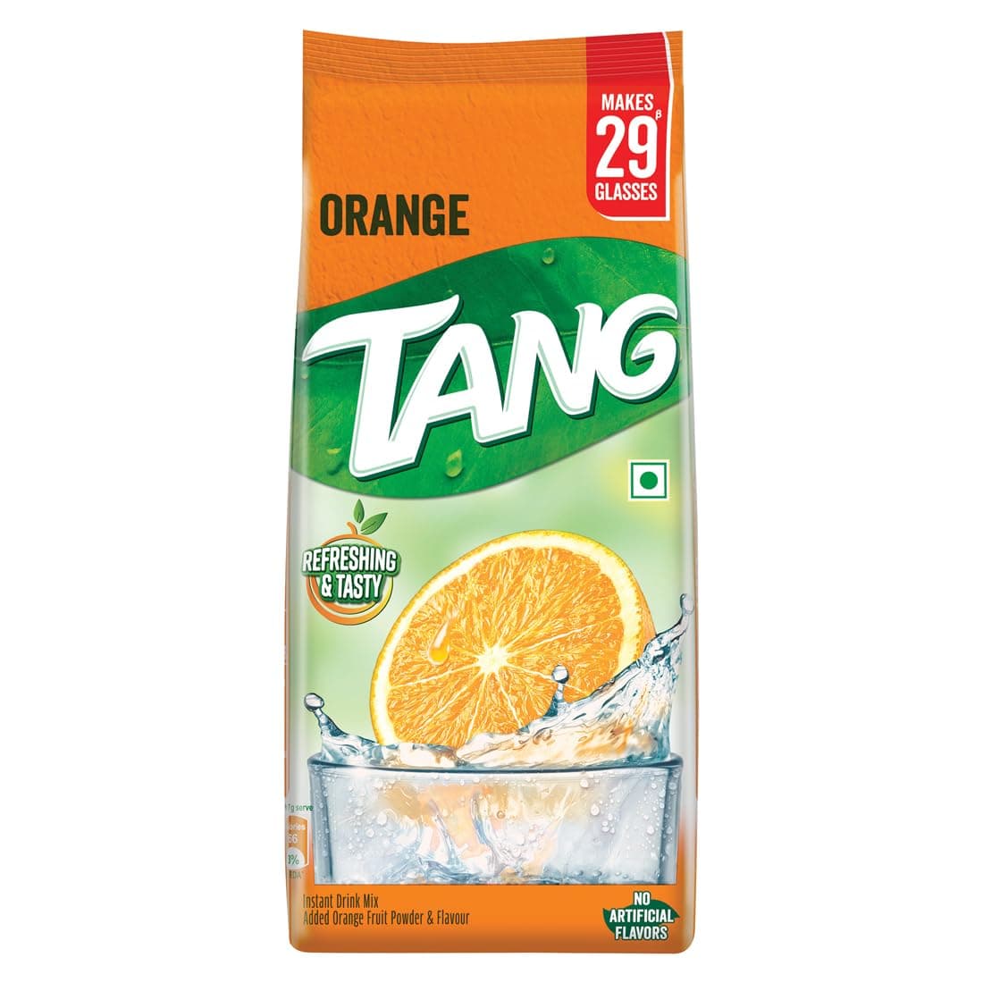 Tang Orange Instant Drink Mix 500G Pouch - India
