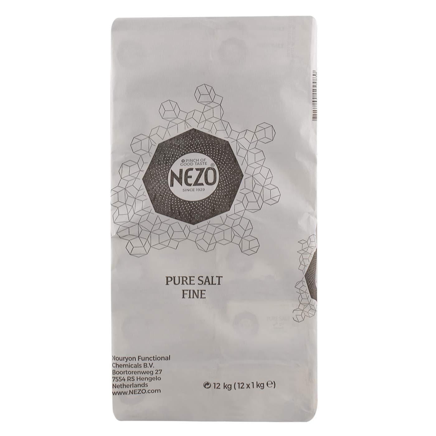 Nezo Pure Fine Salt, 1 Kg (Pack Of 12)