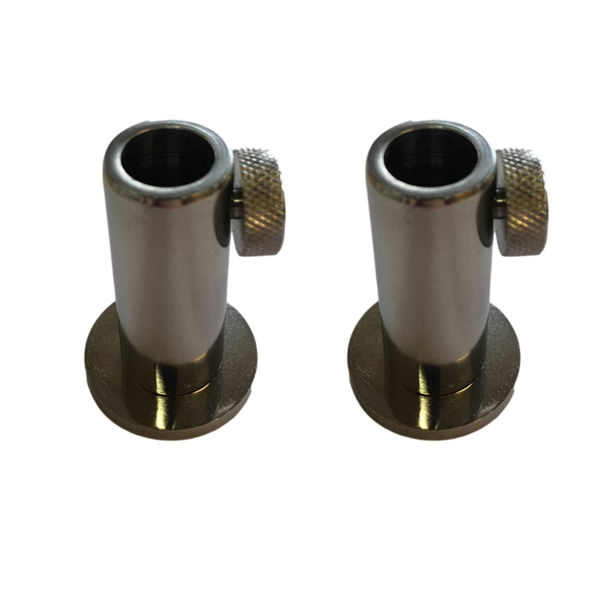 BZS Stainless Steel Adjustable Fishing Tackle Universal Stage Stand for Bank Sticks Carp Fishing Fit Rods Set Up Platform Accessories