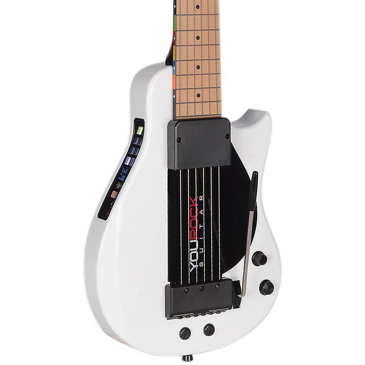 You Rock Guitar YRG-1000-G2WT MIDI Guitar - White Body