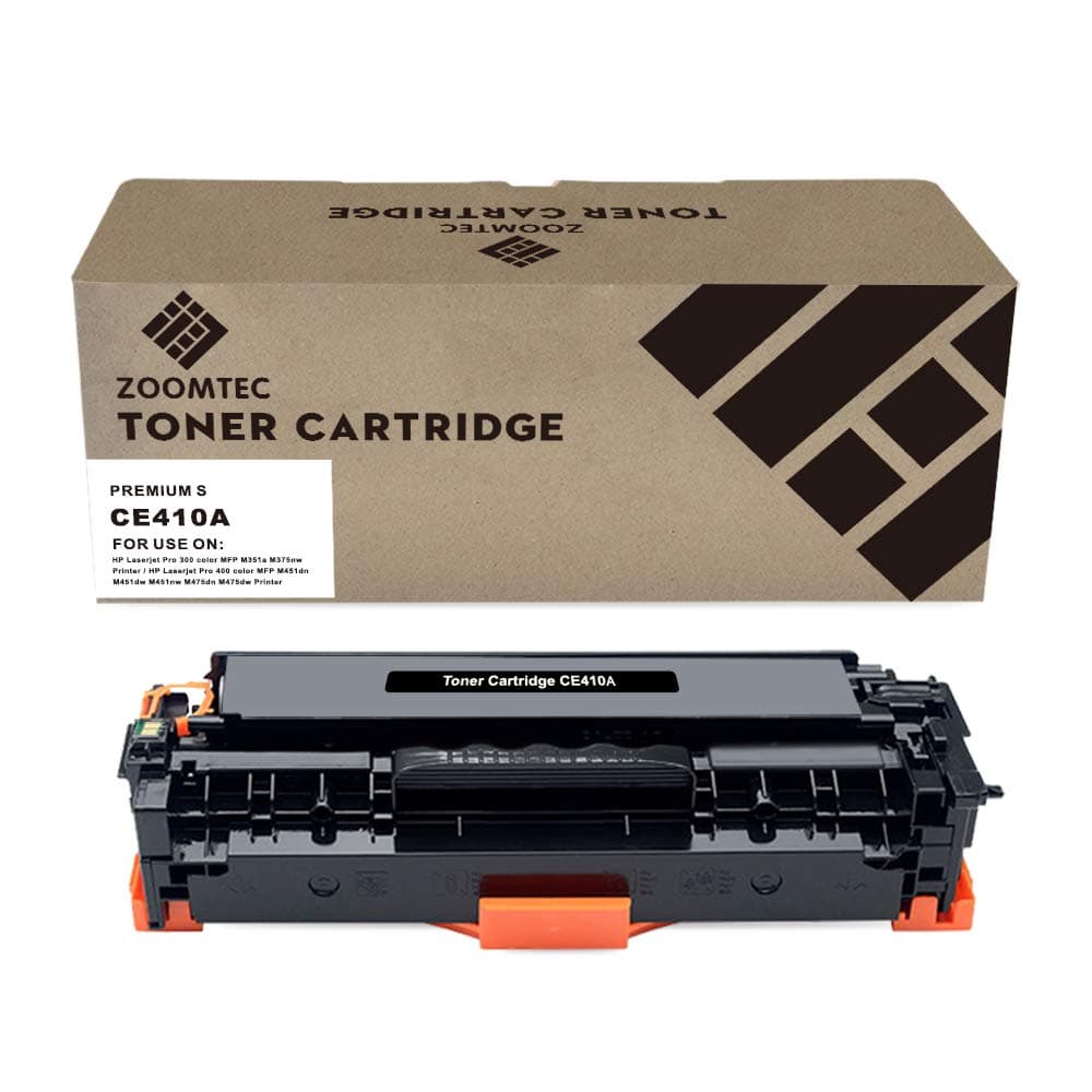 Compatible CE410X (305A/305X) Toner Cartridges for HP LaserJet Pro 400 Color MFP M475DN M475DW M451NW M451DN HP LaserJet Pro 300 Color M351A MFP M375NW(1 Black)