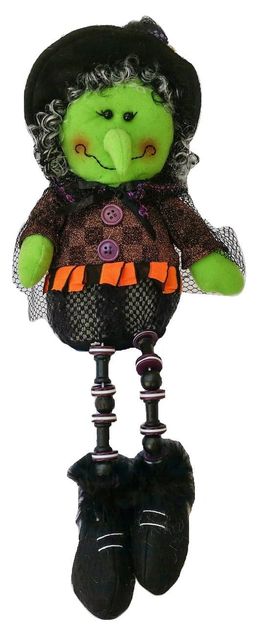 Decorative Witch Dolls (Small 16", Gold)