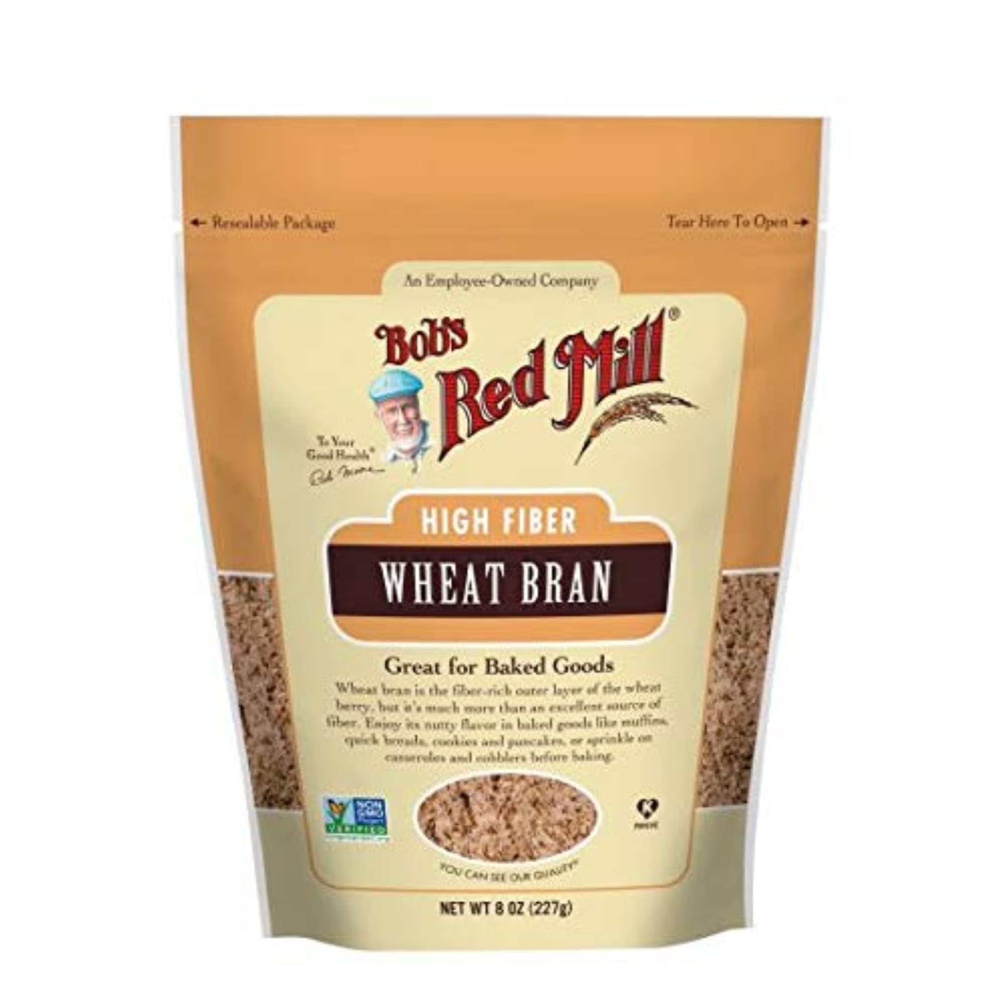 Bob's Red Mill Wheat Bran, 8-ounce
