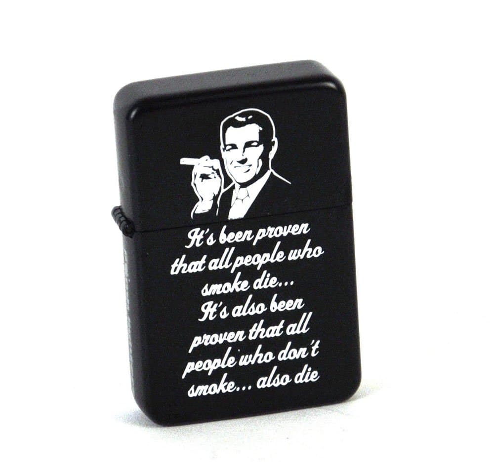 It's Been Proven... WIndproof Lighter.