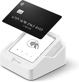 Sumup Credit Card Payment Reader Only With Charging Station Full Touch Screen Interface Free Sim And Mobile Data (Sumup Solo)