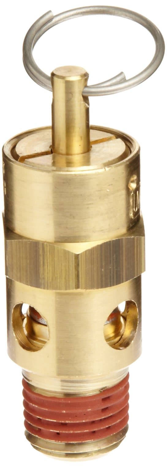 Control Devices - ST25-1A200 ST Series Brass ASME Safety Valve, 200 psi Set Pressure, 1/4" Male NPT