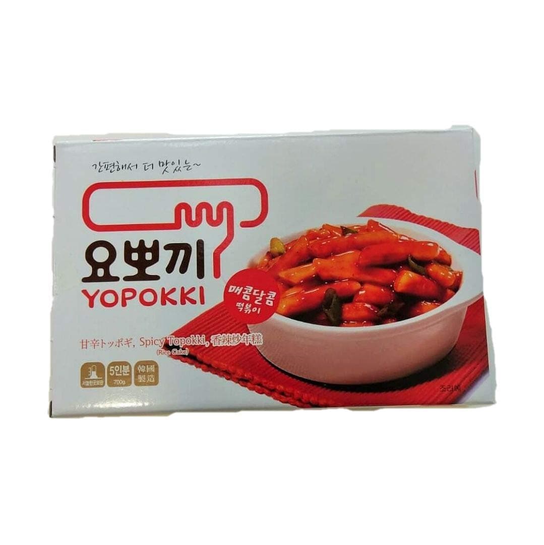 Yopokki Korean Rice Cake with Hot Sauce in Box 700G