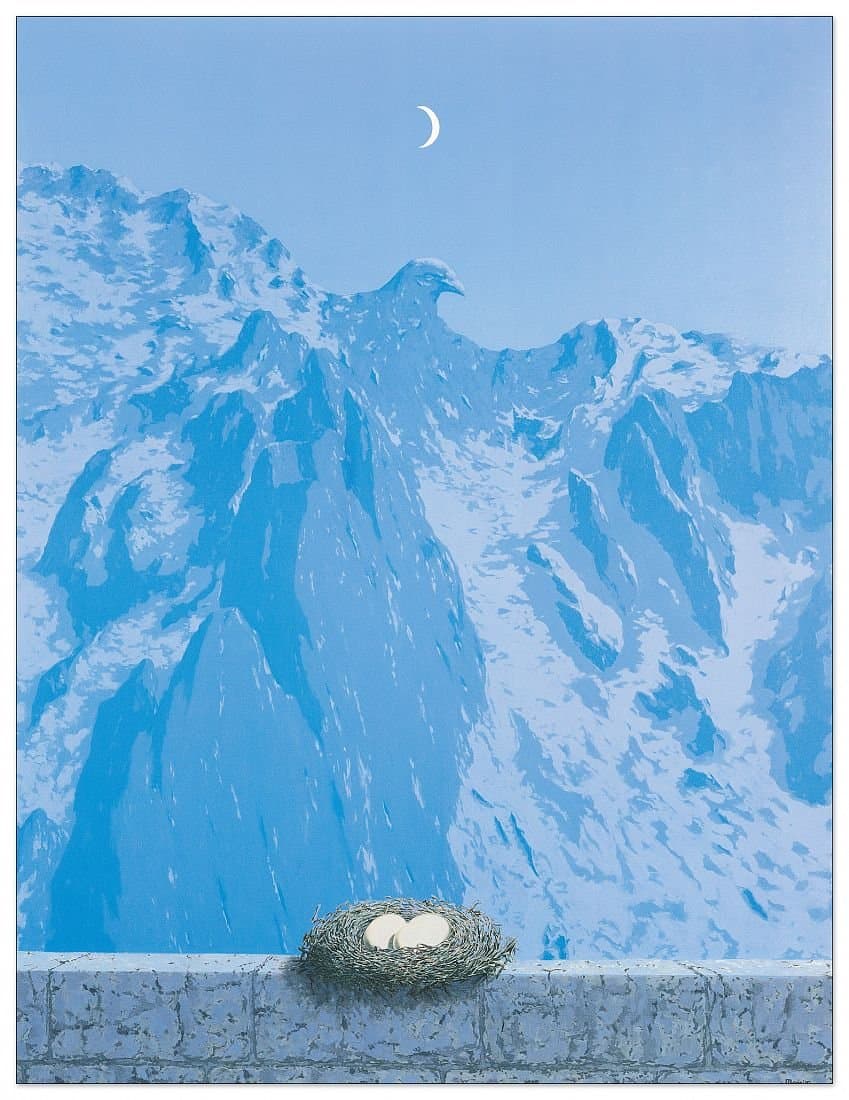 Artopweb Magritte-Le Domaine (Decorative Panel 26x33.5 inches), 26" x 33.5"