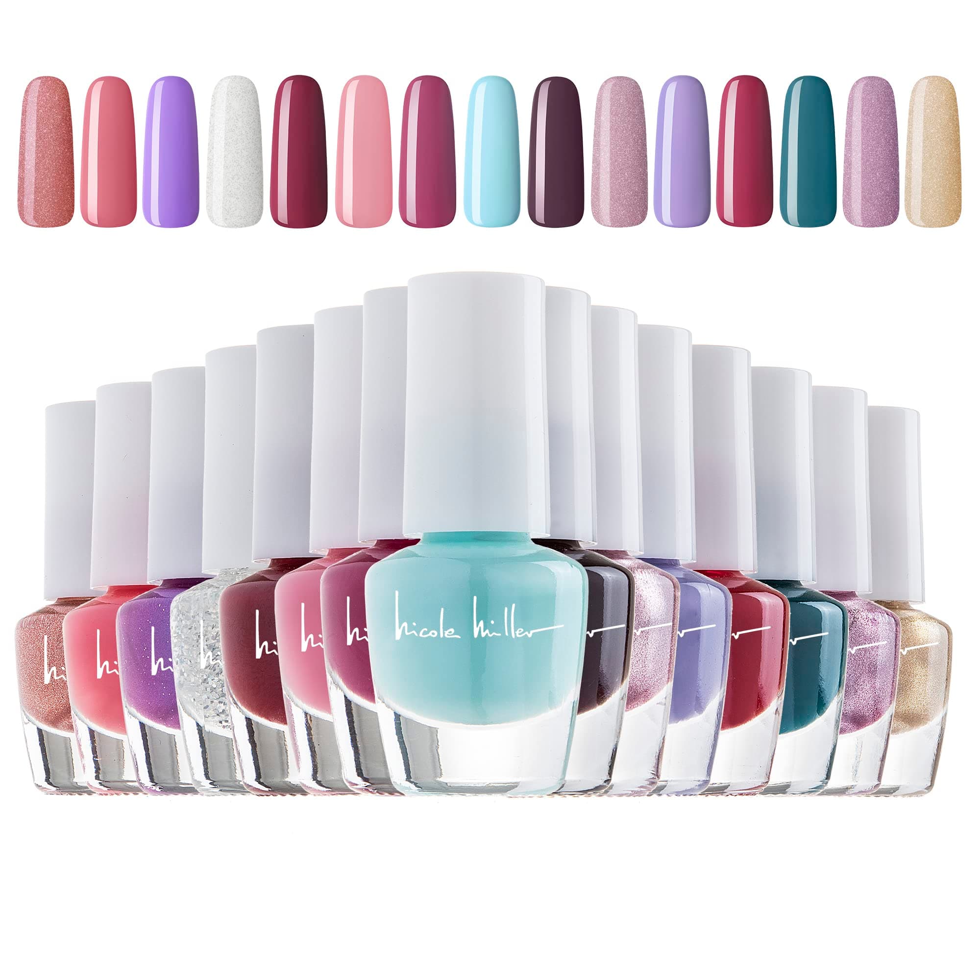 Nicole Miller 15pc Nail Polish set