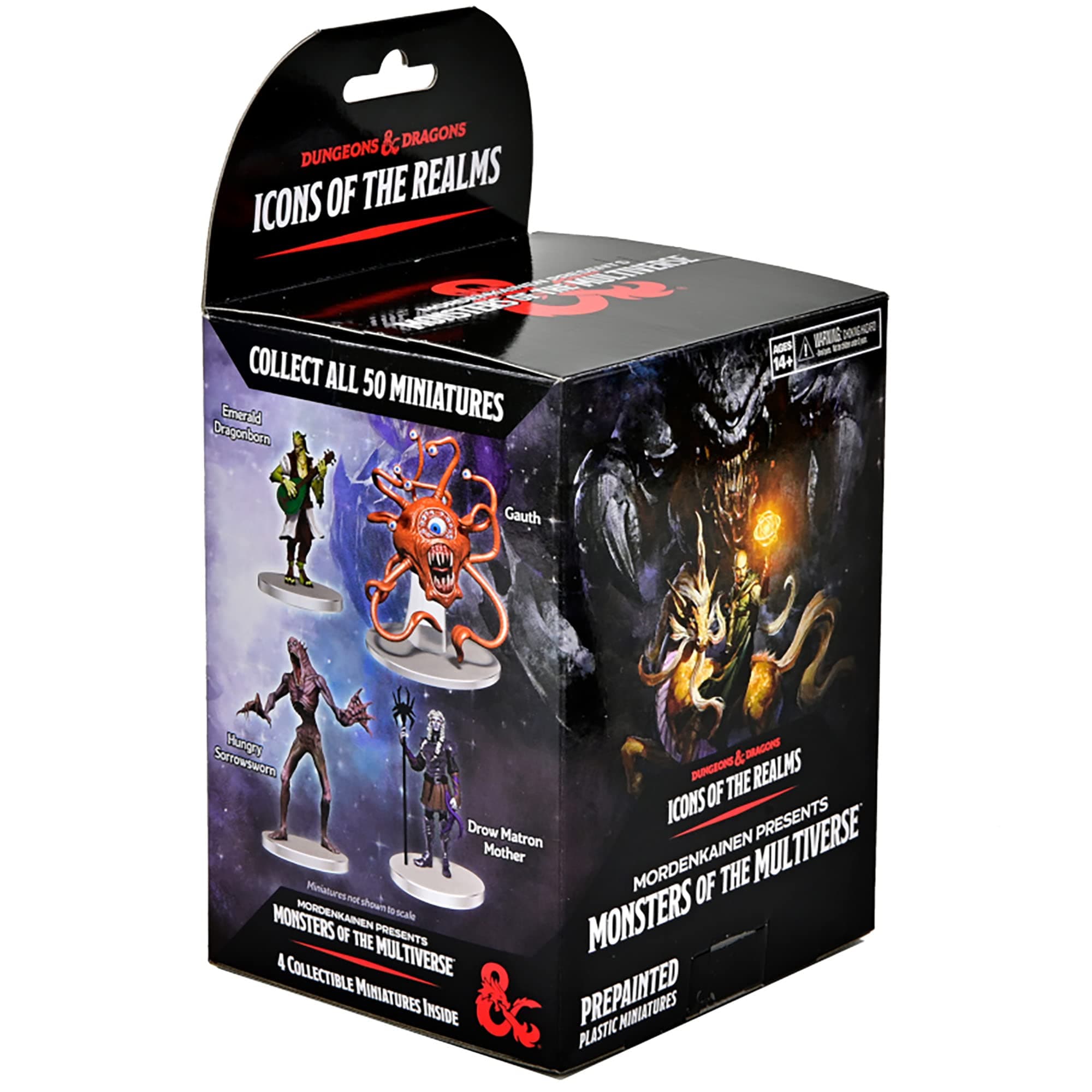 WizKids Games D&D Icons of The Realms Miniatures: Booster Mordenkainen Presents Monsters of The Multiverse (Set 23) - Single Booster - 4 Pre-Painted Miniatures, Randomly Assorted