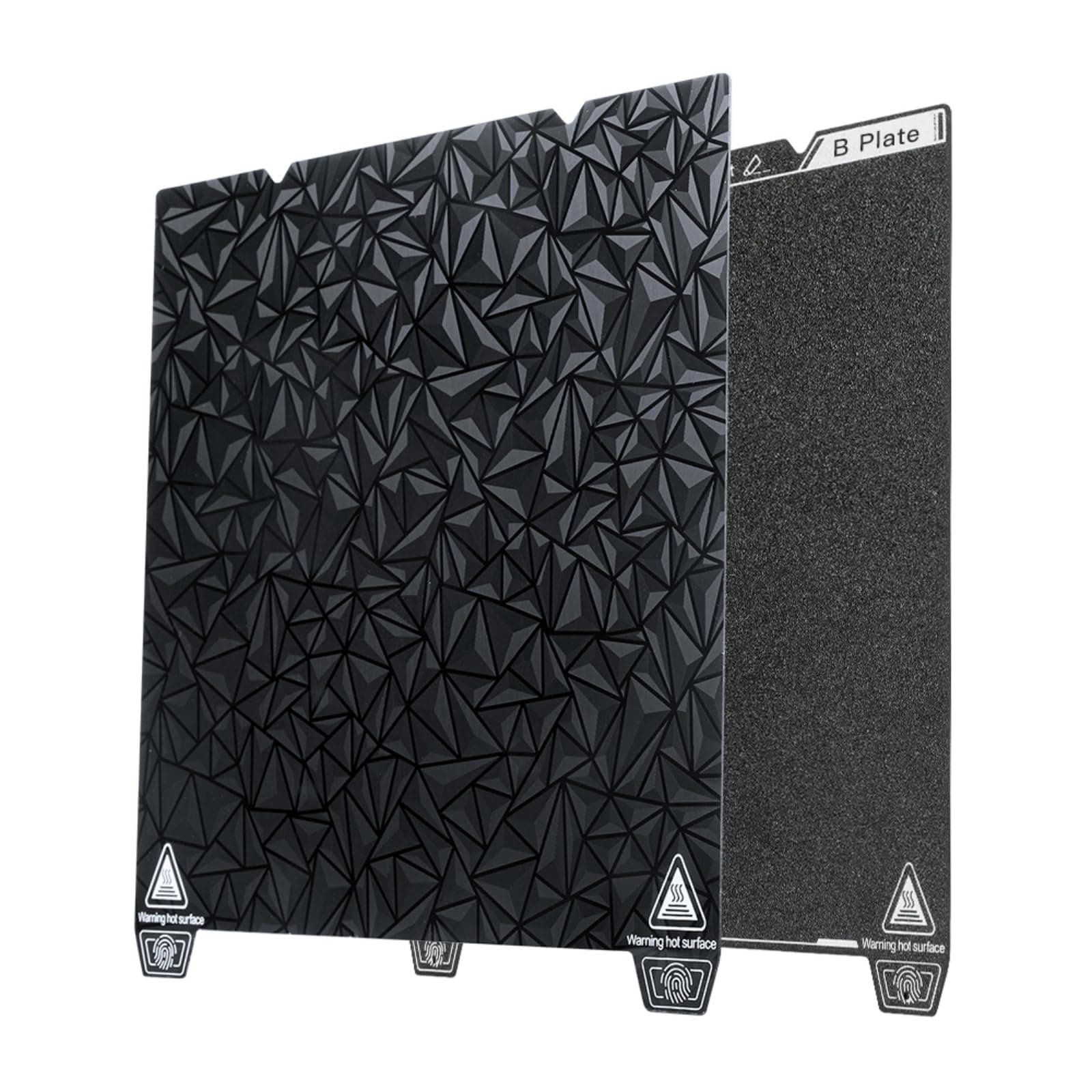 Creality K1 Max Glossy Peo And Matte Pei Double Sided Building Plate Kit, 315 X 310mm Flexible Spring Steel Platform, Removable Pei Sheet Building Surface For I