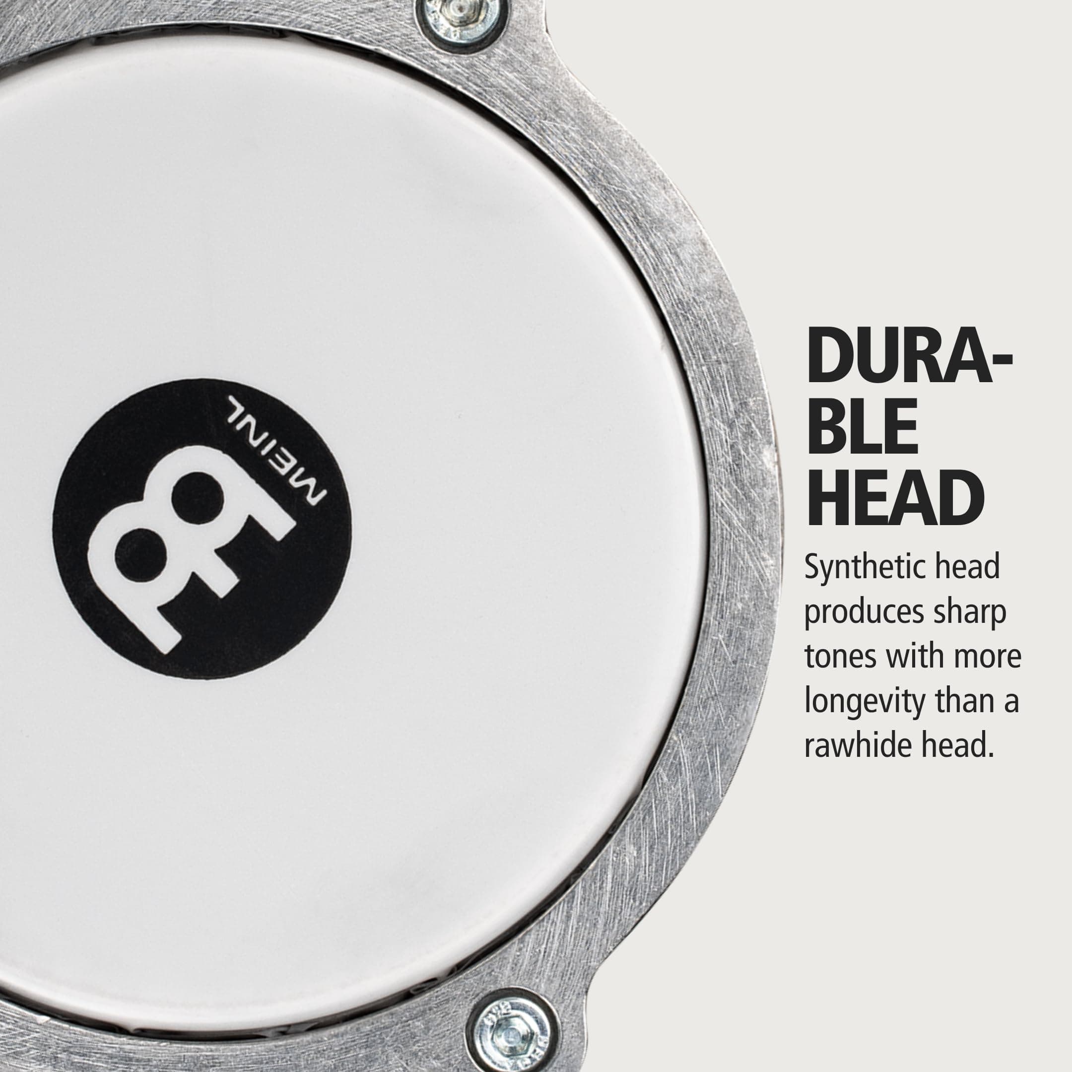 Meinl Percussion HE-051 4 1/4 x 7 3/4-Inch Hand Hammered Shell Mini Darbuka