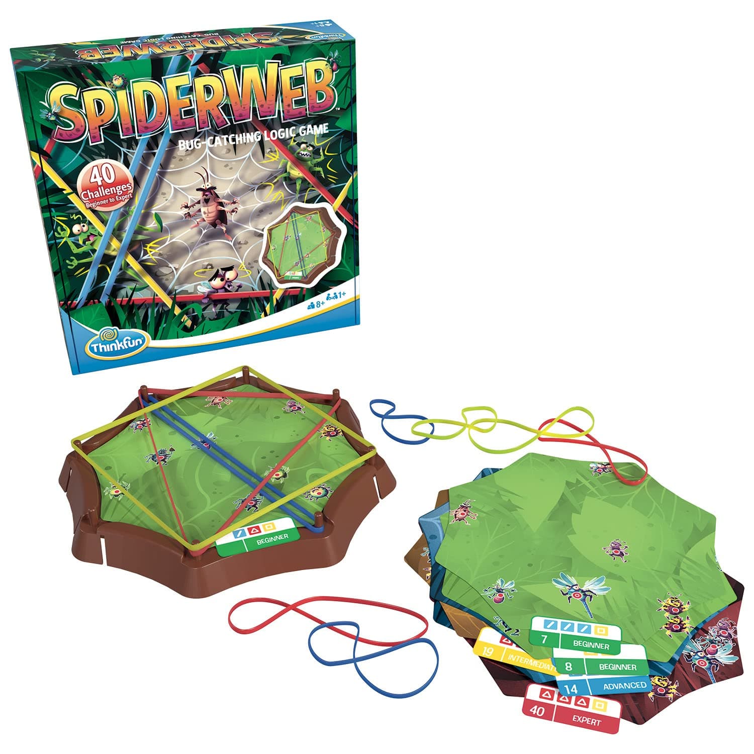 Think Fun Spiderweb: A Bug-Catching Logic Game for Ages 8+